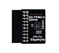 NewHail TPM2.0 Module LPC 20Pin Module with Infineon SLB9665 for Gigabyte Motherboard compatible with GC-TPM2.0