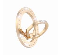 Newhalper Magnetic Phone Ring Holder Stand Compatible with MagSafe Accessories,Magnetic Cell Phone Grip Finger Ring Glitter Kickstand for iPhone 16 15 14 13 12 Bling (Gold)