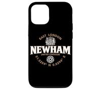 Newham East London England Coordinates Label 2C Case for iPhone 12/12 Pro