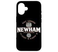 Newham East London England Coordinates Label 2C Case for iPhone 16