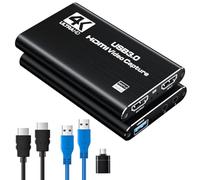 Newhope HDMI Capture Card for Streaming, Full HD 1080P 60FPS Capture USB 3.0 Game Audio Video Capture Card,for Streaming Camera/Xbox/PS4/PS5/Switch/PC