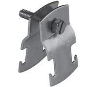 Newhouse Electric 1/2-in Universal Pipe Clamp for Strut Channel Accessory, Silver