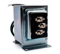 Newhouse Hardware 3040TR Dual Voltage Wired Doorbell Transformer (16V/30VA or 24V/40VA), UL Class 2, Threaded Hub Bracket, Indoor Low Voltage Power Supply for