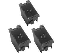 Newhouse Hardware Old Work Electrical Outlet Box for Residential and Light Commercial Remodel, 1 Gang, 14 CuIN, 3-Pack