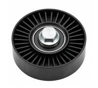 NEWHOW Serpentine Belt Idler Pulley 11287535860 80mm for BMW N52 | OEM 11287535860 11-28-7-535-860; INA 532035610 Gates 38031 SKF VKM38251; BMW E90 E60 X3 X5 128i 325i 525i 530i; 80mm N52