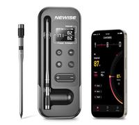 Newise Bluetooth Meat Thermometer with Smart APP, 800FT Wireless Range