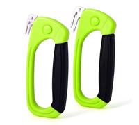 NEWISHTOOL PP Hollow Board Cutter, 2 PCS Handheld Safety Cutter with 3mm and 5mm Blades for Plastic Corrugated Sheet Die Cutting and Grooving, DIY Craft PP Sheet Cut Sign Making Tool