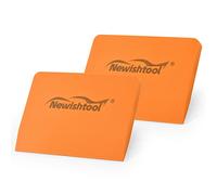 NEWISHTOOL PPF Squeegee Kit 2 Pcs Flexible Silicone Squeegee Paint Protection Squeegee Window Film Installation Squeegee Vinyl Application Window Tint Tools V Blade Water Wiper Scraper
