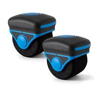 NEWISHTOOL Sponge Seam Roller Vinyl Applicator Tool, 2 Pack Soft Foam Wheel Roller Paint Roller, Pro Heat-Resistant Rolling Tools for Vinyl Application on Vehicle Contoured, Rivets and Uneven Surface