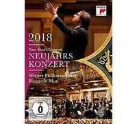 NEWJAHRSKONZERT 2018 - MUTI,RICCARDO/WIENER PHILHARMONIKER DVD NEW