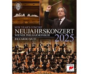 NEWJAHRSKONZERT 2025 - MUTI,RICCARDO/WIENER PHILHARMONIKER BLU-RAY NEW