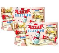 NewKit Kat Chunky, White NewSmaries & NewMilkybar Selection Pack of 2 Each | New Chocolate Selection Box | Perfect Gifr for Christmas and New Year (x2 Pack, White Selection)