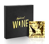 NEWKITCHEN Wine Bottle Condoms Set of 8, Natural Latex Wine Stoppers, Gag Gifts for Adults, Hilarious Wine Gift for Wine L.