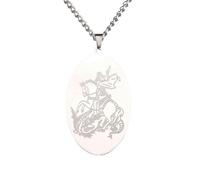 NewKnight Templar Men Necklace Dragon Norse WarriorPunkPendantProtection