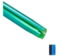 NEWL 12 by 48 inches Self Adhesive Auto Car Tint Chrome Chameleon Headlight Taillight Fog Light Vinyl Smoke Film Sheet Sticker Cover (Chameleon Green)