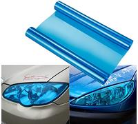 NewL 40cm x 152cm Extra Wide Self Adhesive Auto Car Tint Headlight Taillight Fog Light Vinyl Smoke Film Sheet Sticker Cover (Blue)