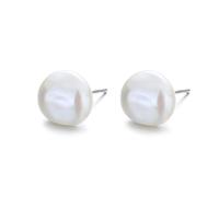 NewL 925 Sterling Silver Natural Pearl ear studs Baroque Freshwater Pearl Stud Earrings for Women Jewelry Korean Ear Studs Dainty Gift
