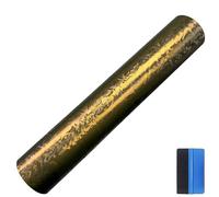 NewL Cosmic Ghost Pattern Car Carbon Vinyl Film DIY Self Adhesive Forged Carbon Fiber Vinyl Car Stickers Motorcycle Auto Accessories Stickers (Dark Gold, 30cm x 150cm)