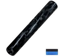 NewL Forged Carbon Fiber Black Vinyl Wrap Sticker Free Bubble Air Release DIY Decal Car Auto Vehicle Morotcycle Self Adhesive (Camo-Black, 5cm x 900cm)