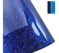 NewL Gloss Blue Forged Carbon Fiber Car Vinyl Wrap 30cm x 300cm