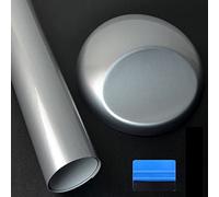 NewL High Gloss Self Adhesive Car Vinyl Wrap Film Silver 60cm x 150cm