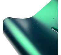 NewL Premium PET Ghost Green Chrome Metallic Vinyl Wrap Film With Air Release Self Adhesive DIY Car Motorcycle Sticker Decal (Ghost Green, 50cm x 150cm)