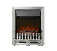 Newland Bayden Chrome Inset Electric Fire (Manual Control)