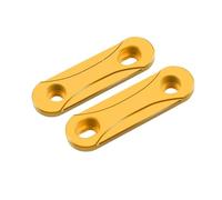 Newlest For YZF-R3 YZF-R25 YZF-R15 V1-V3 14-24 CNC Mud Guard Motorcycle Front Axle Coper Plate Decorative Cover(Yellow)