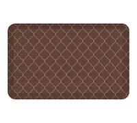 NewLife by GelPro Anti-Fatigue Designer Comfort Kitchen Floor Mat, 20x32”, Lattice Java Stain Resistant Surface with 3/4” Thick Ergo-Foam Core for Health and Wellness