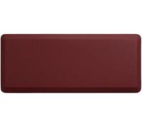 NewLife by GelPro Anti-Fatigue Designer Comfort Kitchen Floor Mat, 20x48”, Grasscloth Crimson Stain Resistant Surface with 3/4” Thick Ergo-foam Core for Health and Wellness