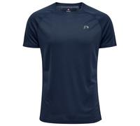 newline Men Core Running T-Shirt S/S Black Iris