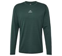 newline Men's nwlBEAT Poly LS Tee Blouse, Darkest Spruce, L