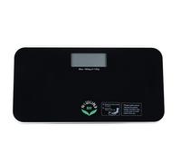NEWLINE NY 700 Series Travel Digital Bathroom Scale, 400 lb, Cool Black | Compact 12.2 x 6.3 in body-weight scale; auto step-on; 400 lb/180 kg; 0.2 lb increments; lb/kg/st; scale only, no sleeve.