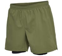 Newline Shorts NWL Dallas 2 in 1 Men Running Sport Short Pants green 510326 6264