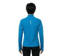 Sweatshirt woman Newline core zip neck Blue S