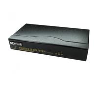 NewLink NLHDSP-202-HD2 2-Port HDMI 2.0 Splitter, 1 Device to 2 TVs, 4K 60Hz, Powered, with 3.5mm Audio Out