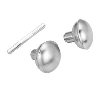 newliplace Satin Nickel Door Knob Set with Spindle, Antique Old Style Door Knobs Replacement Set for Mortise Lock Interior Doors, Brushed Nickel