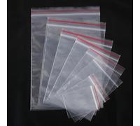 NewLNG 2300-Piece Sealable Grip Seal Small Clear Resealable Plastic Bags - 5cm x 7cm, Ideal for Jewellery, Samples, Seeds, Coins
