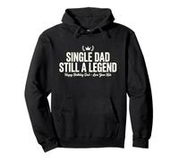 Newly Divorced Best Dad Living the Dad Life Legend Pullover Hoodie