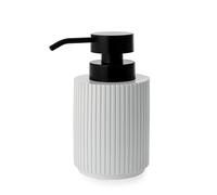 Newly Launched Blue Canyon Berkeley Soap Dispenser, Soap Dispenser Bottle, Dispenser Pump, Polyresin Material, Refillable Liquid Soap, Compact Size, Premium Bathroom Décor, White