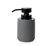 Newly Launched Blue Canyon Berkeley Soap Dispenser, Soap Dispenser Bottle, Dispenser Pump, Polyresin Material, Refillable Liquid Soap, Compact Size, Premium Bathroom Décor, Grey