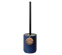 Blue Canyon Berkeley Toilet Brush & Holder - Blue, Blue