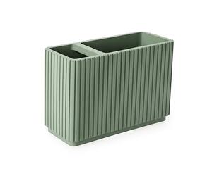 Newly Launched Blue Canyon Berkeley Toothbrush Tidy, Durable Construction, Bathroom Storage Organiser, Toothbrush Caddy, Bathroom Countertop Storage, Brush Holder, Versatile Holder, Lightweight, Green