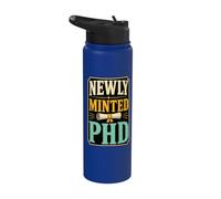 Newly Minted PHD Graduate Stainless Steel Insulated Water Bottle