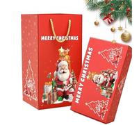 Newly Surprise Box Gift Box, Christmas Cash Gift Envelope- A Creative Way To Give Cash This Christmas,Pop Up Surprise Money Boxs Christmaswith Confetti Explosion,for All Age (02,20 Count (Pack of 1))