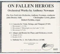 Newman, Anthony - On Fallen Heros