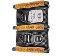 Newman & Cole Heavy Duty 2In1 Door Foot Scraper And Welcome Mat Sturdy Rubber Frame With Coir Bristles For Front Door Back Door And Garden