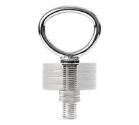 NewMe Fitness Adjustable Kettlebell Handle for Strength Training Kettlebell Set for Weight Plates, Home or Gym Workout, 1" Ergonomic Design for a Comfortable, Non-Slip Grip