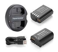 Newmowa DMW-BLK22 High Capacity Replacement Battery (2 Pack) and Dual USB Charger for Panasonic DMW-BLK22 and Panasonic Lumix DC-S5