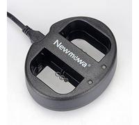 Newmowa Dual USB Charger for Canon LP-E6,LP-E6N and Canon EOS 5DS R, EOS 5DS, EOS 5D Mark IV, EOS 5D Mark III, EOS 5D Mark II, EOS 6D, EOS 7D, EOS 7D Mark II, EOS 60D, EOS 60Da, EOS 70D, EOS 80D, XC10